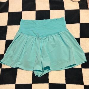 Aerie Light Blue Women's Athletic Shorts